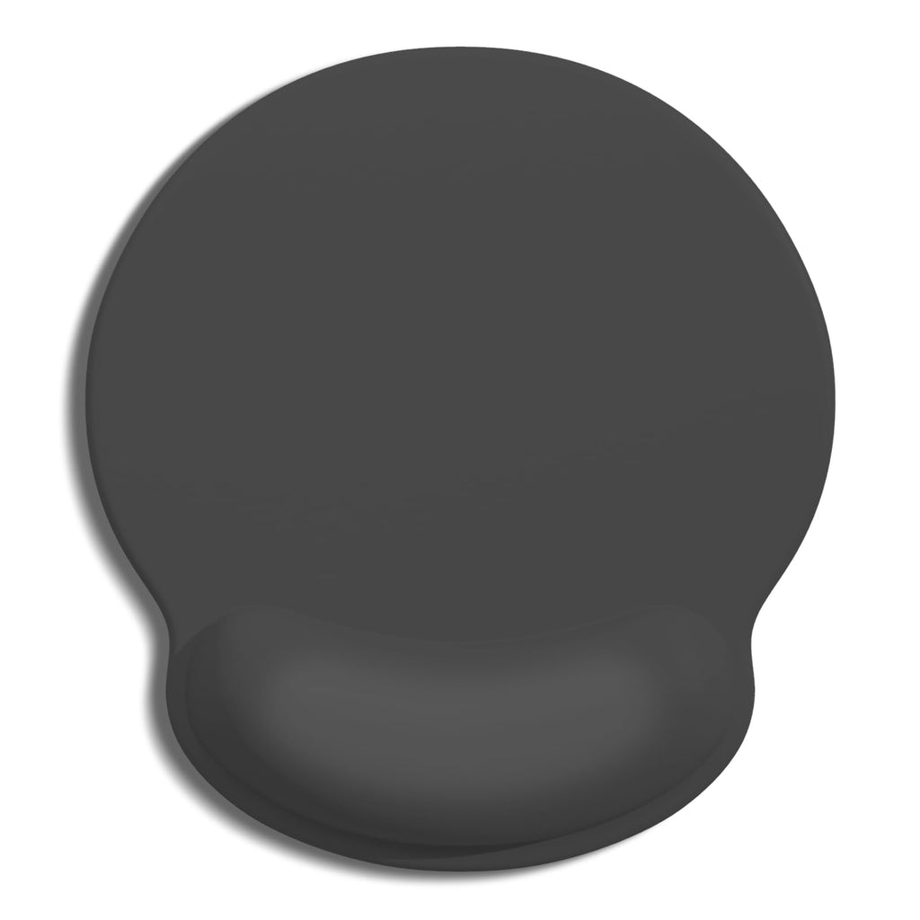 Auhoahsil Ergonomic Mouse Pad with Wrist Rest, Comfortable Silicone Non-Slip Computer Pain Relief Gel Mouse Mat with Wrist Support for Gaming, Work, Office, Women & Men, Cute Pattern, Beige