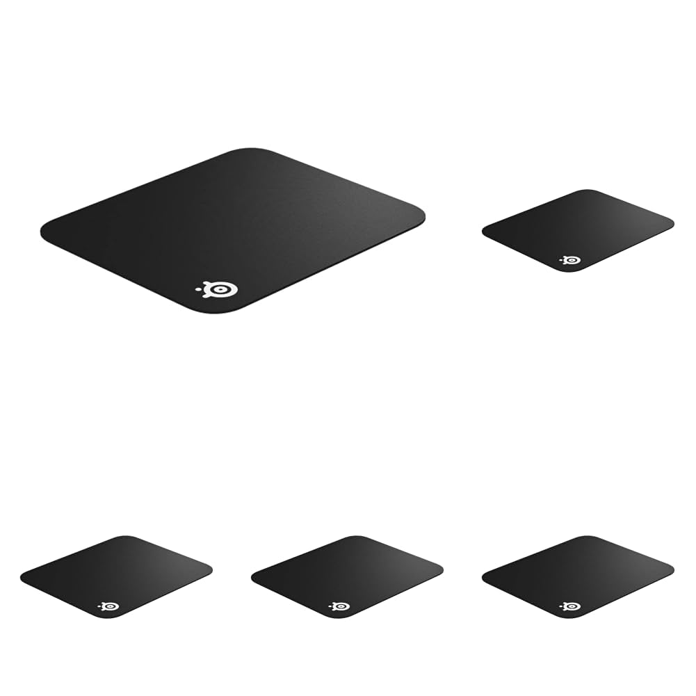 SteelSeries QcK Gaming Mouse Pad - XXL Cloth - Peak Tracking and Stability - Esports Mousepad - Never-Slip - Full Desk Coverage