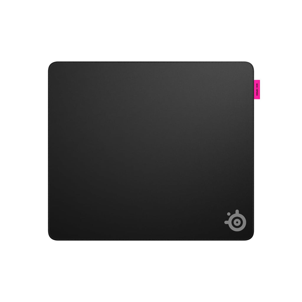 SteelSeries QcK XL Performance Speed Gaming Mousepad — Extra Density for a Smooth Glide — Low-Profile Edge Stitching — Non-Slip Neoprene Rubber Base — 15.75 x 34.43 inch — FPS, MOBAs, RTS, MMO