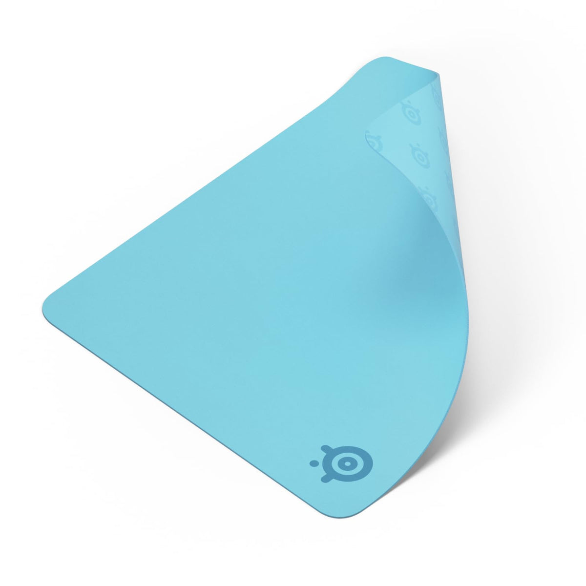 SteelSeries QcK Medium Gaming Mousepad — Black — Non-Slip Silicone Rubber Base — Peak Tracking and Stability — Optimized for Gaming Sensors — 320 mm x 270 mm — FPS, MOBAs, RTS, MMO