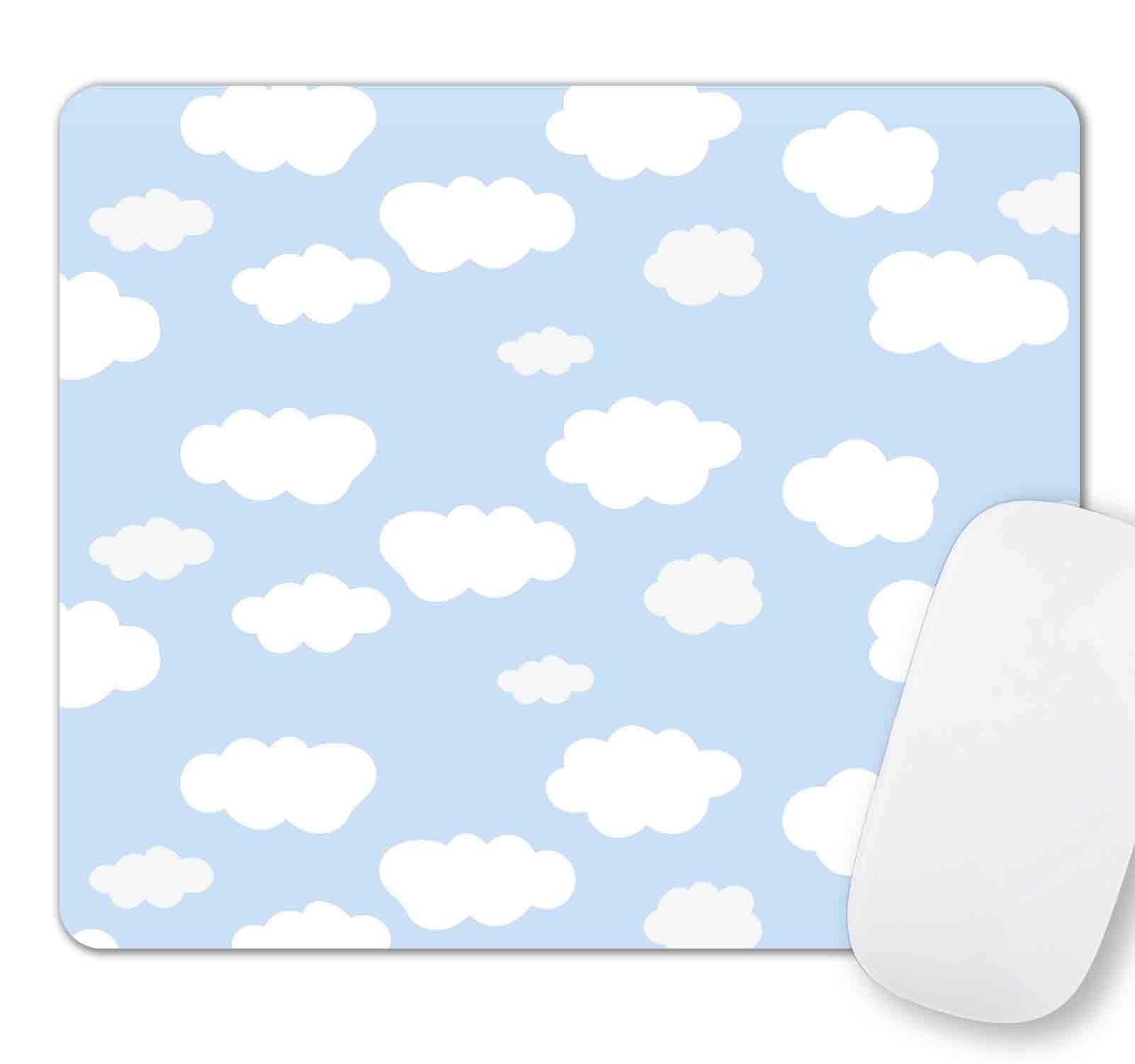 Cute Colorful Checkered Mouse Pad, Retro Purple Pink Blue Green Mousepad, Square Aesthetic Mice Pad Perfect Design for Gaming, Computer,Laptop, Office Work, Non-Slip Rubber Mouse Mat, 9.5x7.9 inch
