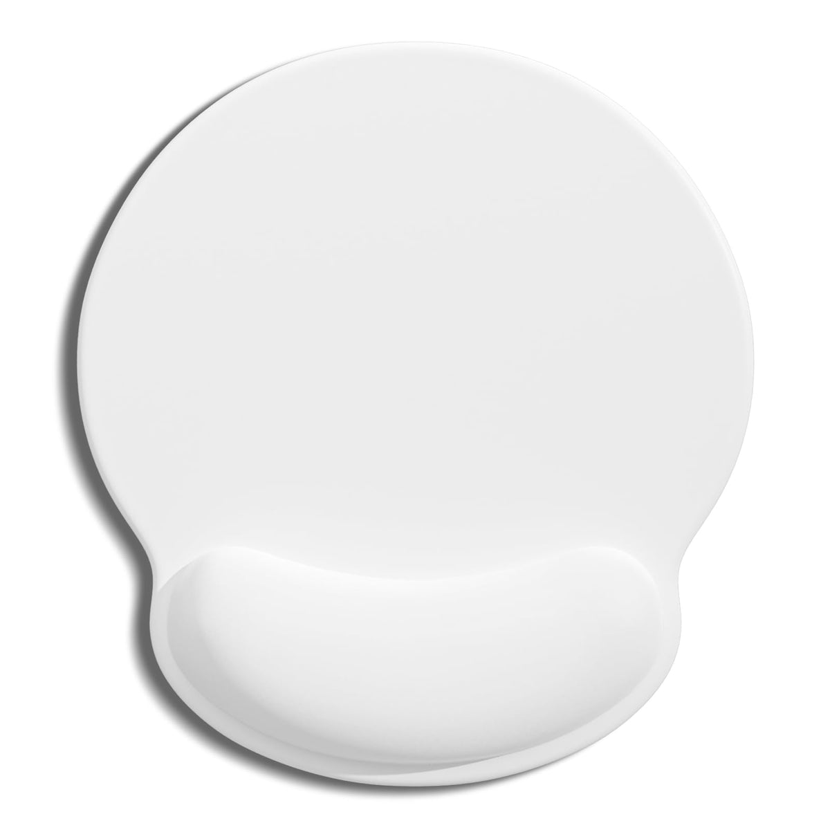 Auhoahsil Ergonomic Mouse Pad with Wrist Rest, Comfortable Silicone Non-Slip Computer Pain Relief Gel Mouse Mat with Wrist Support for Gaming, Work, Office, Women & Men, Cute Pattern, Beige
