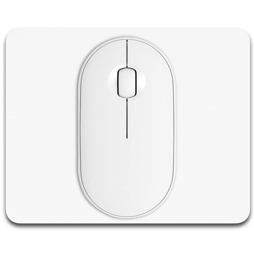 Dapesuom Small Mouse Pad, 6 x 8 Inch Thick Rubber Premium-Textured Non-Slip Portable & Washable Mini Mouse Mat for Women Men Wireless Laptops Keyboard Tray Gaming Work Computer Office Travel, Black