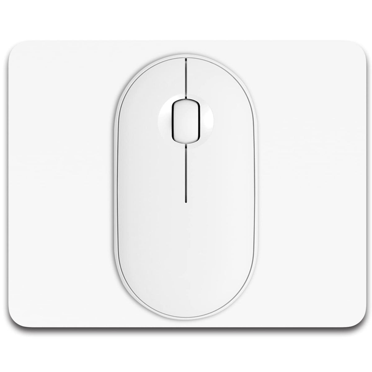 Dapesuom Small Mouse Pad, 6 x 8 Inch Thick Rubber Premium-Textured Non-Slip Portable & Washable Mini Mouse Mat for Women Men Wireless Laptops Keyboard Tray Gaming Work Computer Office Travel, Black
