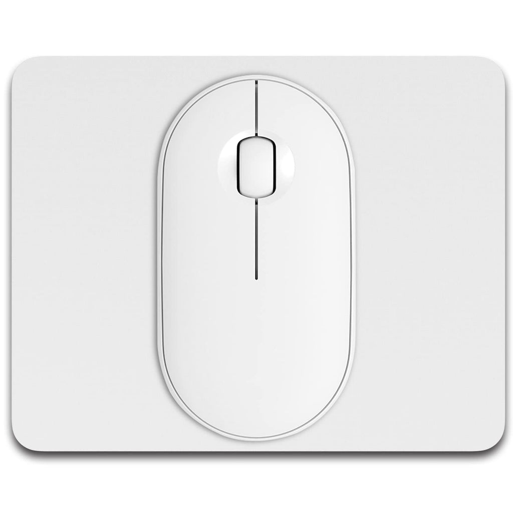 Dapesuom Small Mouse Pad, 6 x 8 Inch Thick Rubber Premium-Textured Non-Slip Portable & Washable Mini Mouse Mat for Women Men Wireless Laptops Keyboard Tray Gaming Work Computer Office Travel, Black