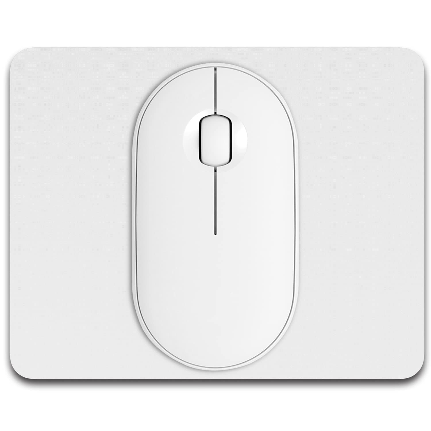 Dapesuom Small Mouse Pad, 6 x 8 Inch Thick Rubber Premium-Textured Non-Slip Portable & Washable Mini Mouse Mat for Women Men Wireless Laptops Keyboard Tray Gaming Work Computer Office Travel, Black