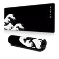 Wave Pattern Mouse Pad, Large Gaming Mouse Pad with Anti-Slip Rubber Base, Desk Mousepad for Gaming and Office Use, Computer Mouse Pad