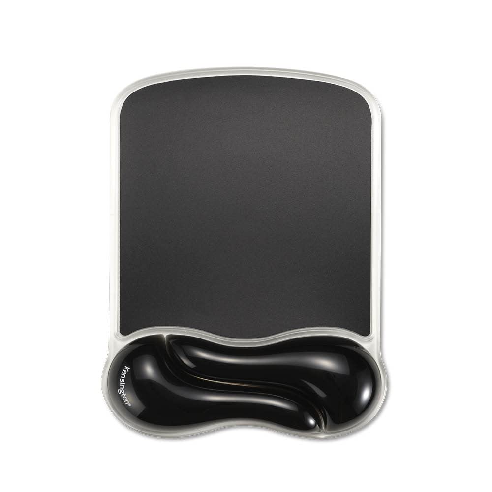 Kensington Duo Gel Mouse Pad with Wrist Rest, Ergonomic Wrist Support for Pain Relief, Comfortable Non-Skid Gel Pad for Computer, Laptop, Office & Home 9.6" x 7.6", Blue K62401AM