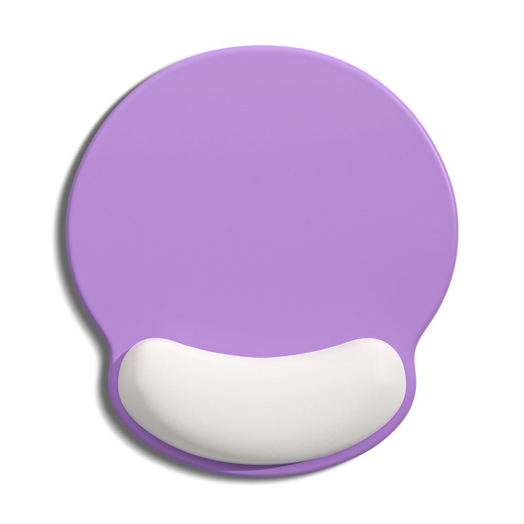 Auhoahsil Ergonomic Mouse Pad with Wrist Rest, Comfortable Silicone Non-Slip Computer Pain Relief Gel Mouse Mat with Wrist Support for Gaming, Work, Office, Women & Men, Cute Pattern, Beige