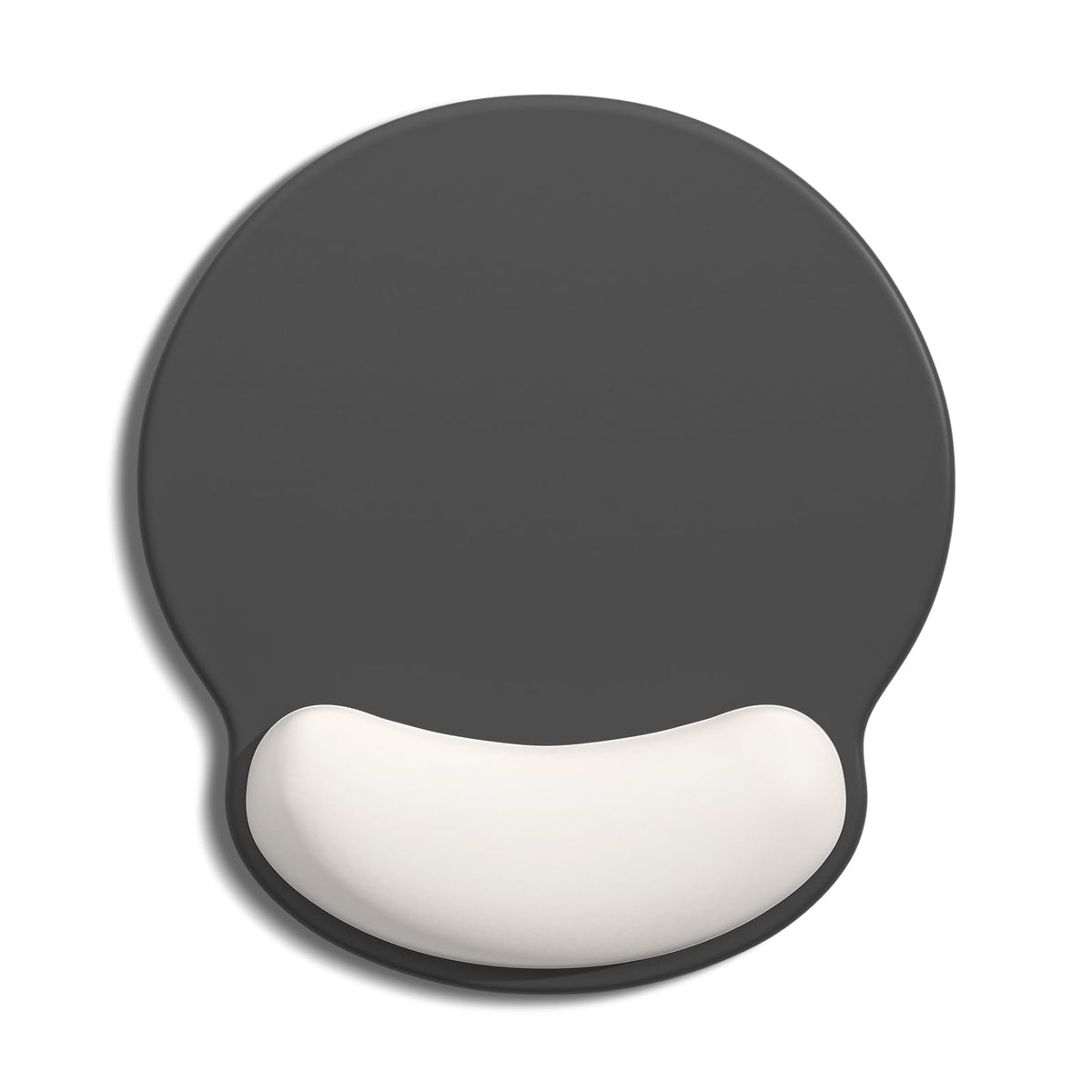 Auhoahsil Ergonomic Mouse Pad with Wrist Rest, Comfortable Silicone Non-Slip Computer Pain Relief Gel Mouse Mat with Wrist Support for Gaming, Work, Office, Women & Men, Cute Pattern, Beige