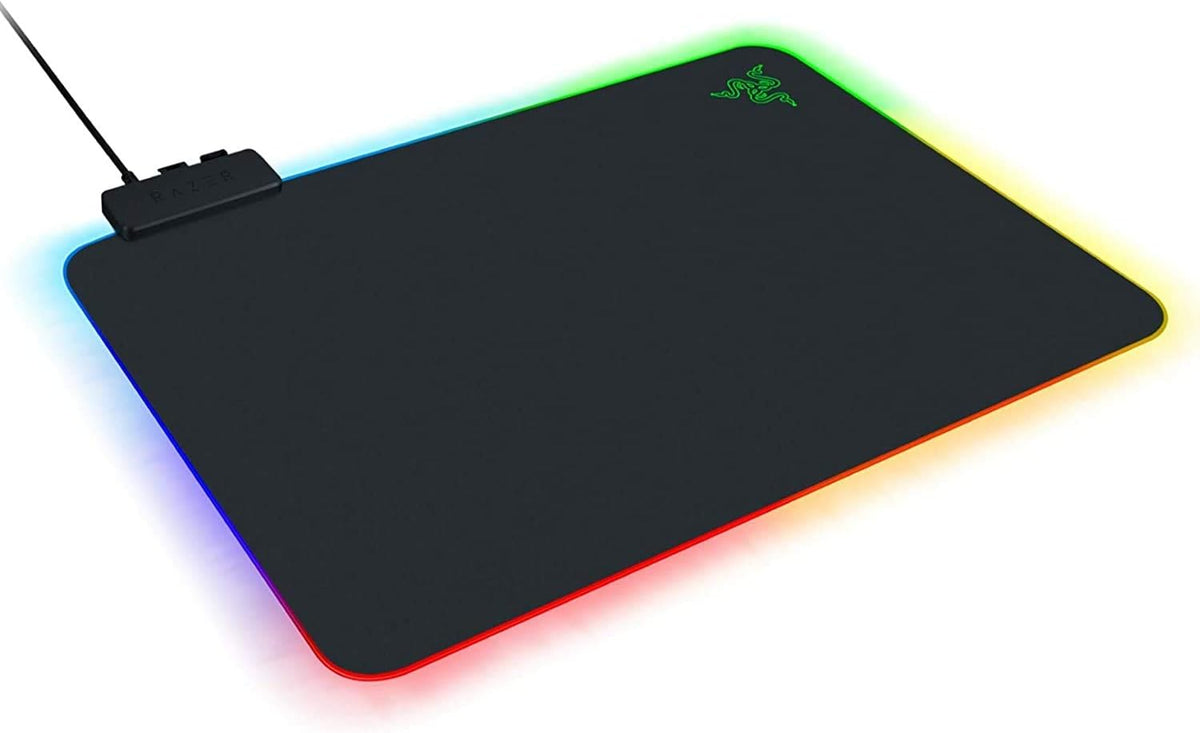 Razer Firefly Hard V2 RGB Gaming Mousepad, Customizable Chroma Lighting