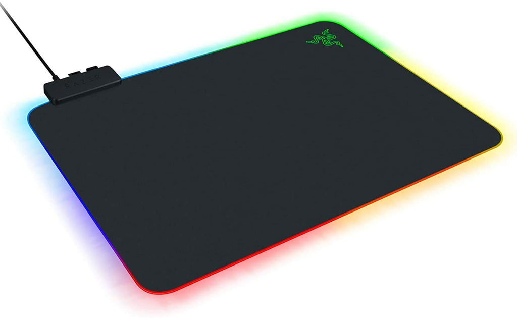 Razer Firefly Hard V2 RGB Gaming Mousepad, Customizable Chroma Lighting