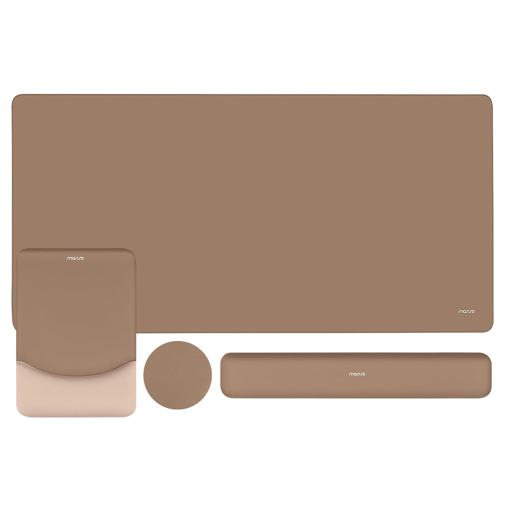 MOSISO Keyboard Mouse Pad Set, Large Gaming Mouse Pad&Keyboard Wrist Rest