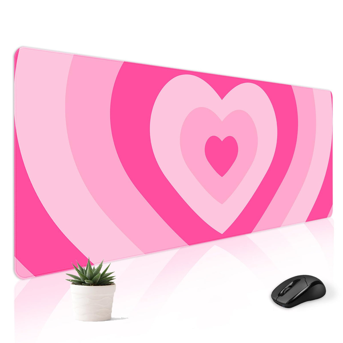 Cute Desk Mat for Keyboard Desktop Extra Large Mouse Pad, Castle