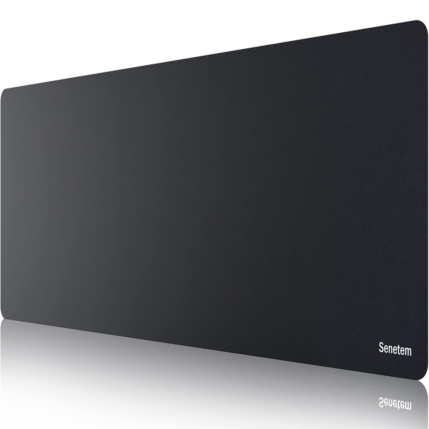 Senetem 4-Pack Mouse Pad, Smooth Gaming Mousepad, Non-Slip Black