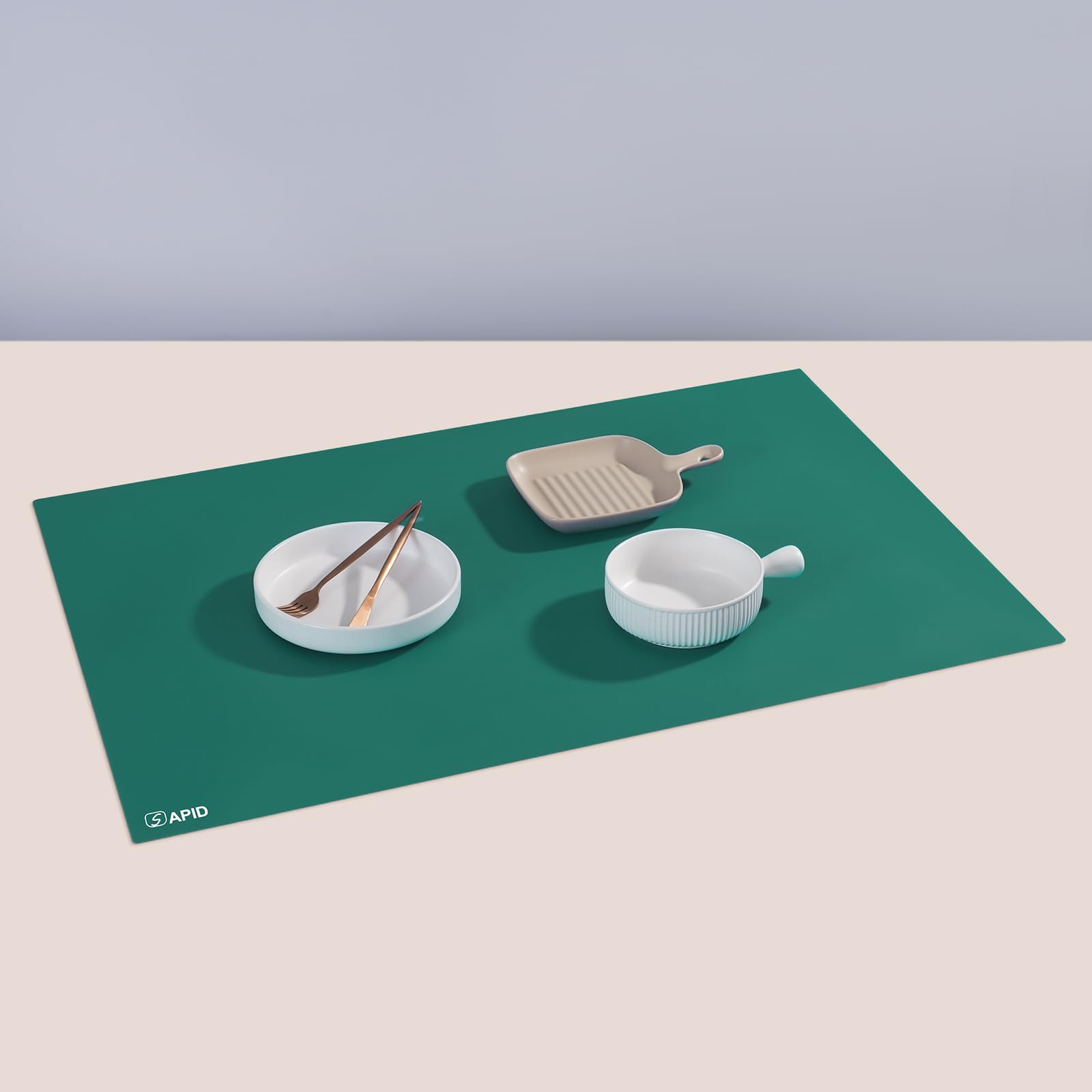 Extra Large Silicone Mat Kitchen Counter Heat Resistant Table Mat 36" x 24"