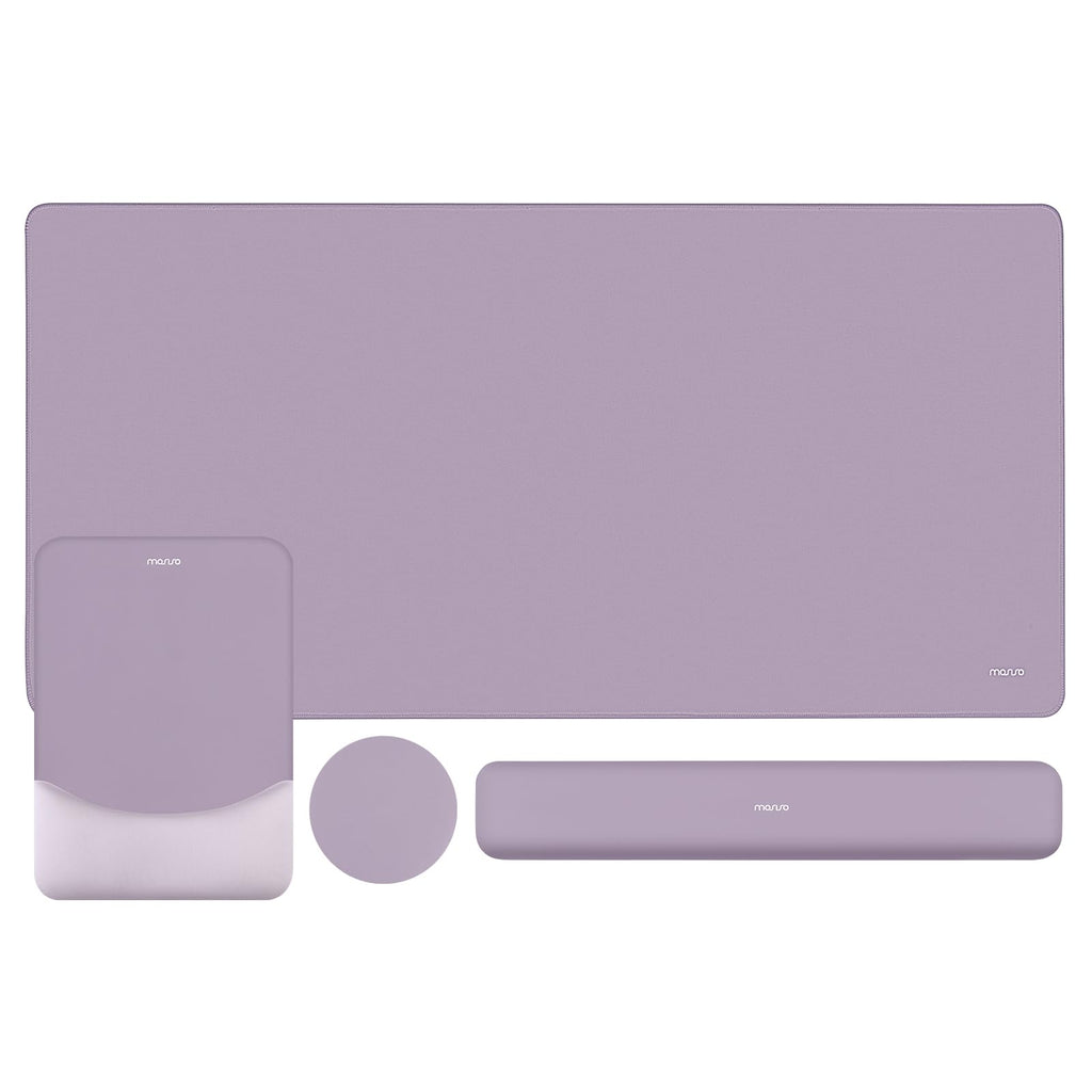 MOSISO Keyboard Mouse Pad Set, Large Gaming Mouse Pad&Keyboard Wrist Rest