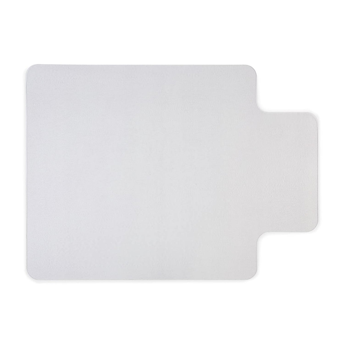 Staples Office Chair Mat, Clear, 35.5x47.5 Inch, Flat-Pile Carpet, with Lip