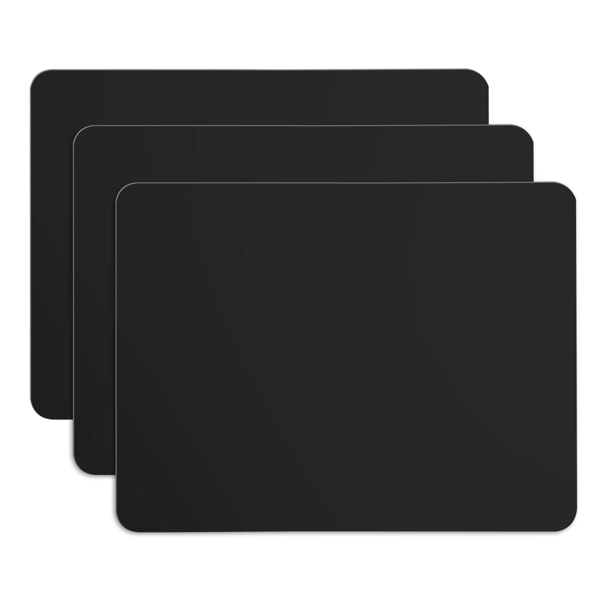 Gartful 2 Pack Silicone Crafting Mats, 15.7" x 11.8" Silicone Mat for Crafts, Large Heat Resistant Sheet for Jewelry Casting, Epoxy Resin, Painting, Counter Table Protector, Placemat, Nonstick, Black