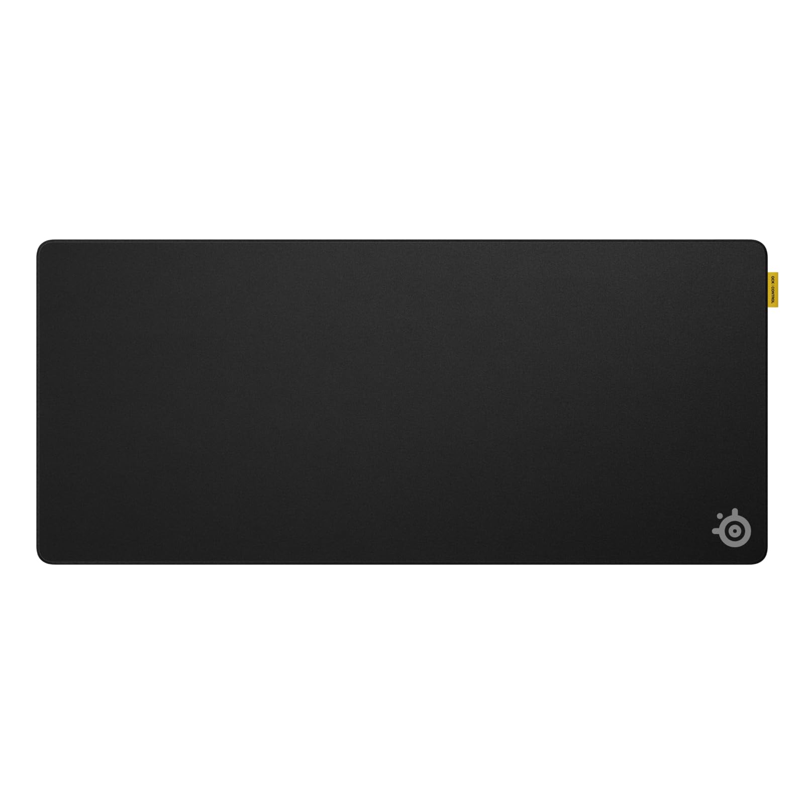 SteelSeries QcK XL Performance Speed Gaming Mousepad — Extra Density for a Smooth Glide — Low-Profile Edge Stitching — Non-Slip Neoprene Rubber Base — 15.75 x 34.43 inch — FPS, MOBAs, RTS, MMO