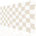 L-SPOUTTO Green Mouse Pad,Geometric Desk Mat XXL Large Scalloped Gaming Mousepad,35.4x15.7in Non-Slip Rubber Base Keyboard Pad Waterproof Desktop Mat for Laptop Computer Game Home Office-Checkered
