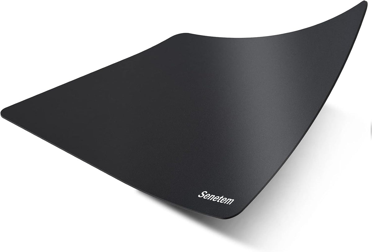 Senetem 4-Pack Mouse Pad, Smooth Gaming Mousepad, Non-Slip Black