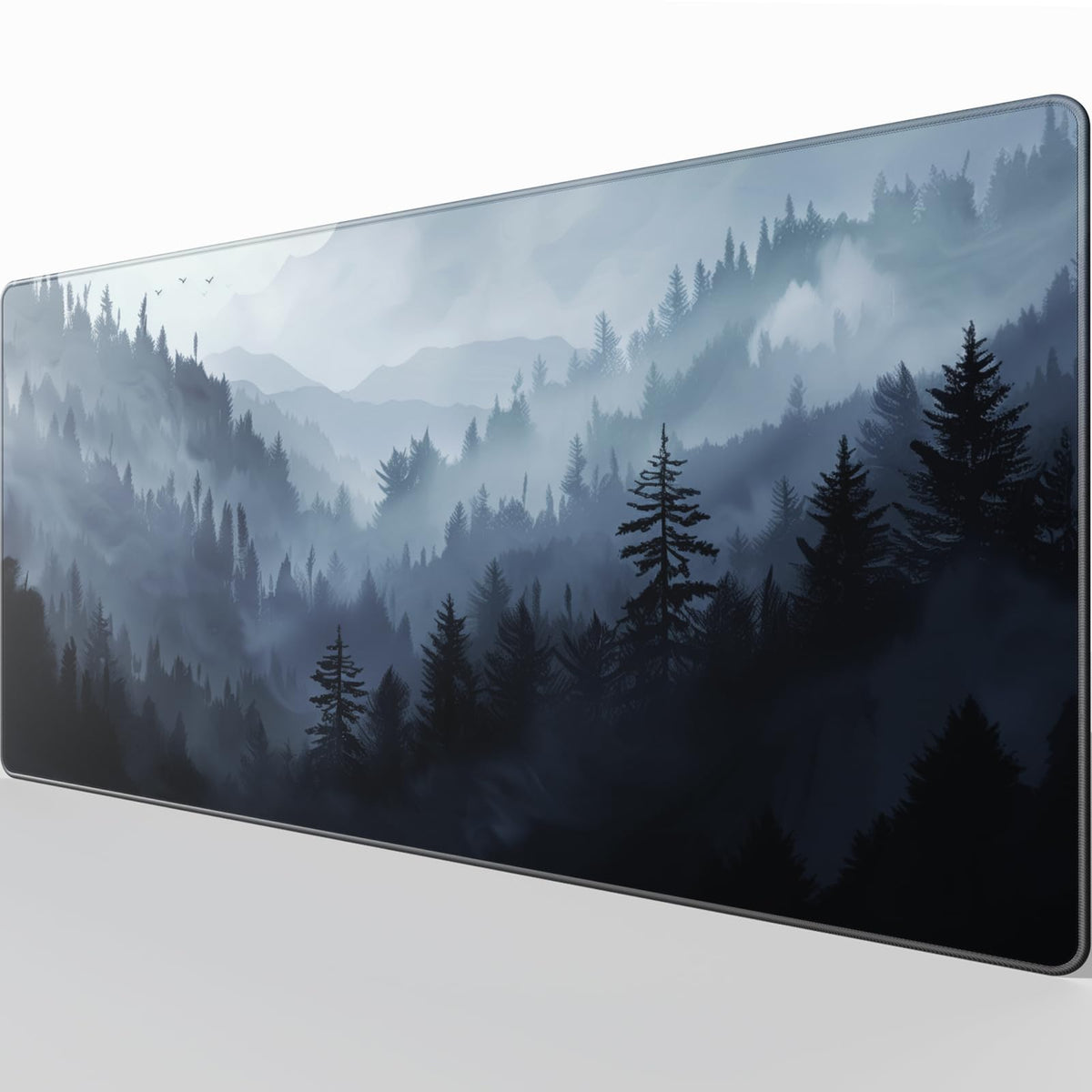 KTRIO Large Gaming Mouse Pad Desk Mat for Gamer, 31.5" x 11.8", Black, XL
