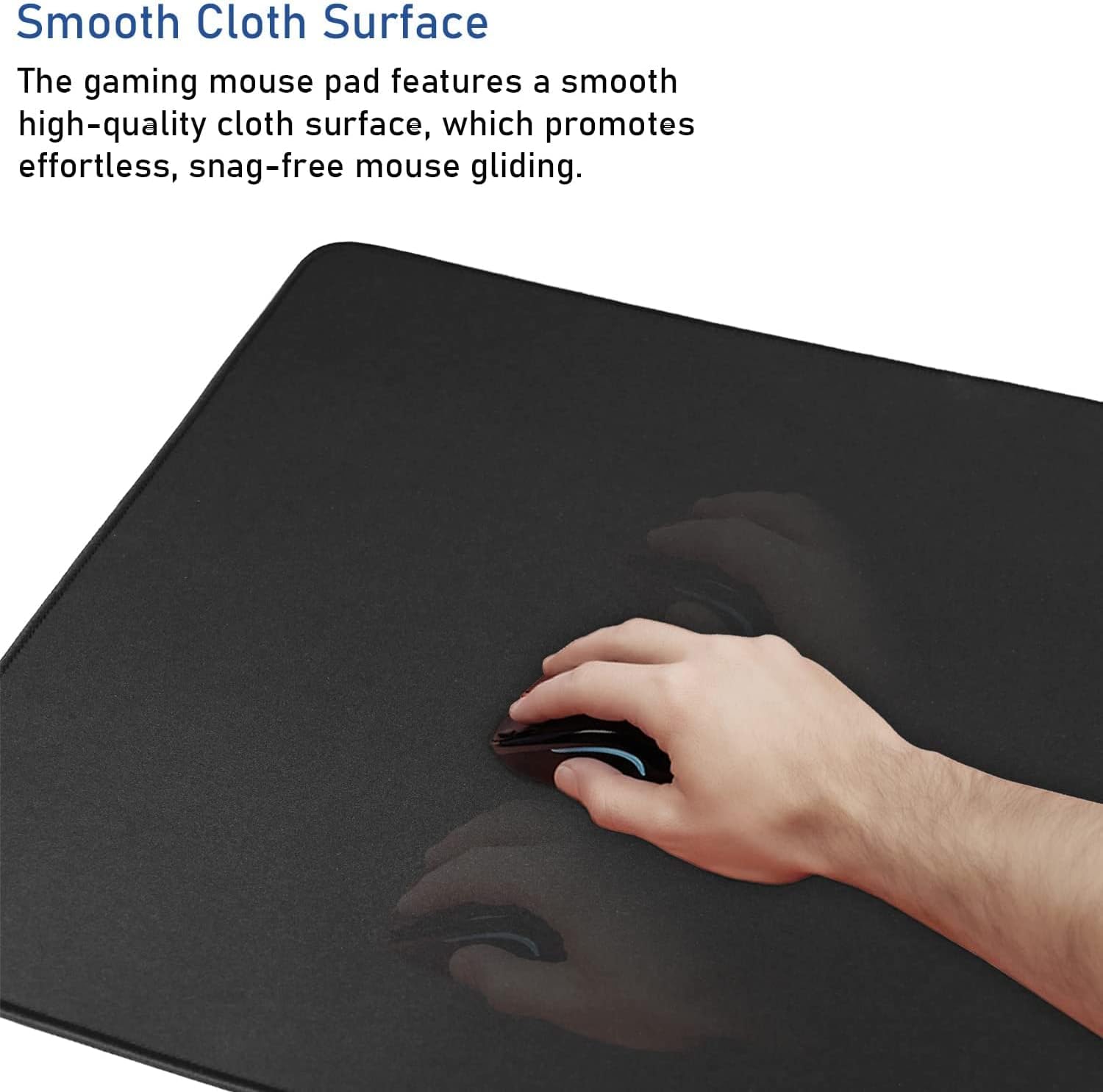 Large Extended Gaming Mouse Pad with Stitched Edges (31.5X15.7In) Mousepad