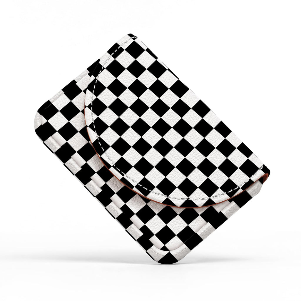 Business Card Holder，PU Leather Business Card Case Wallet White
