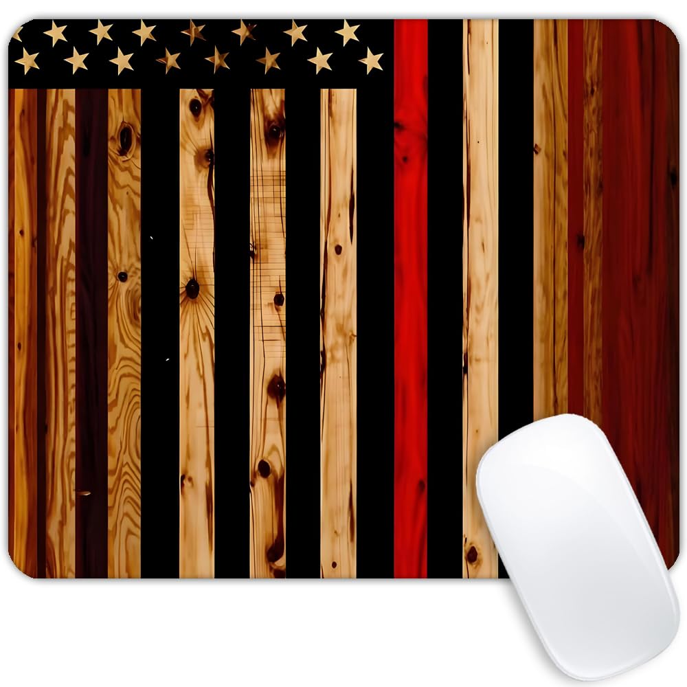 United States National Flag Mousepad Non-Slip Rubber Base Mouse Pads for Computers Laptop Office Desk Accessories Mouse pad (National Flag, 1pc)