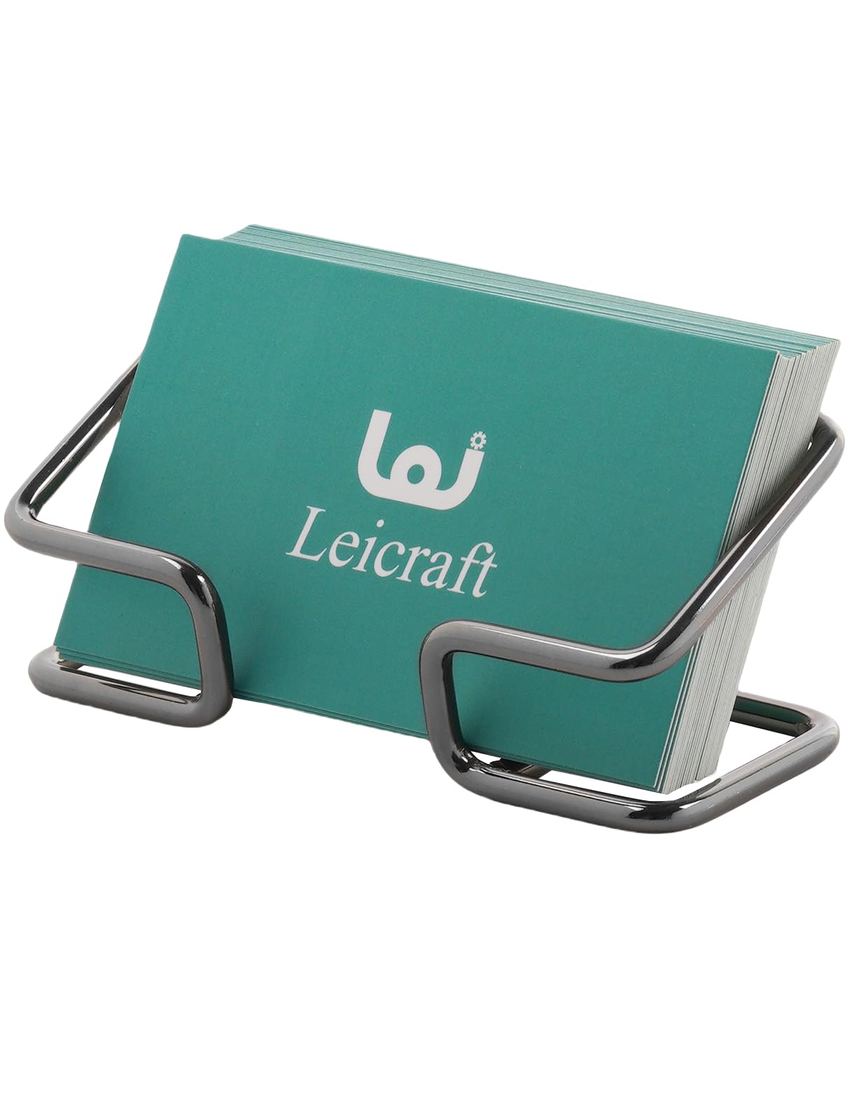 Business Card Holder for Desk, Cute Metal Card Organizers