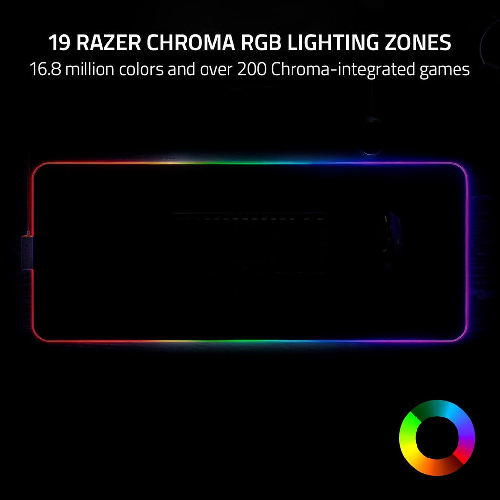 Razer Strider Chroma Hybrid Gaming Mouse Mat with Chroma RGB
