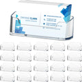 20Pack Acrylic Business Card Holder for Desk, Fits 30-50 Business Cards