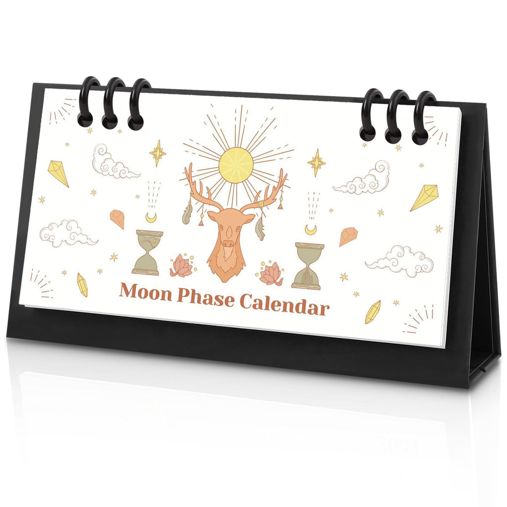 KONVINIT Small Desk Calendar 2026-2027, 6.3" x 3.1", 2026 Desk Calendar - Runs From January 2026 Until December 2027, 24 Months Mini Desktop Calendar for School, Home and Office Supplies
