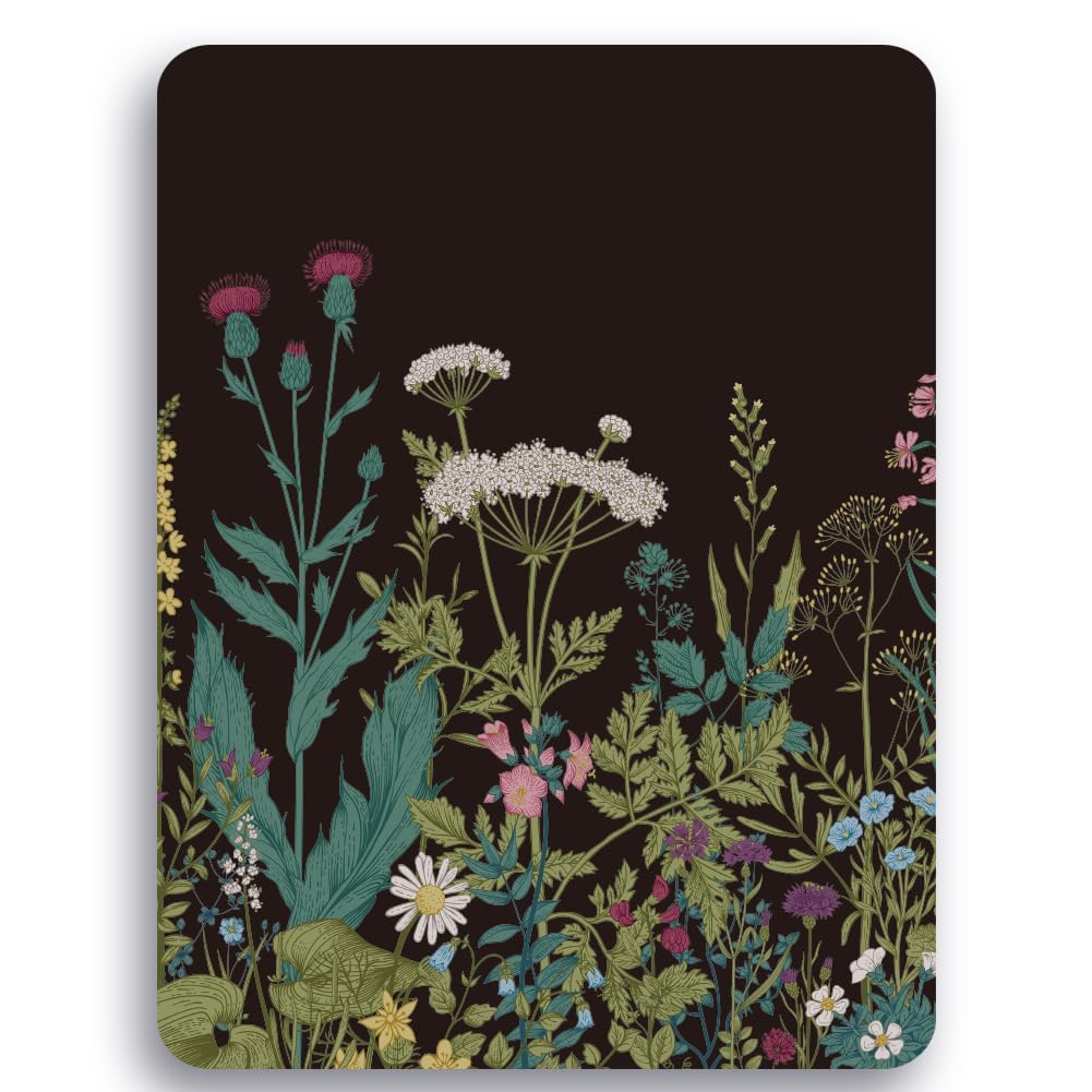 Audimi Small Mouse Pad 6 x 8 Inch, Mini Mouse Pad Thick for Laptop Wireless Mouse Home Office Travel, Portable & Washable (Black)