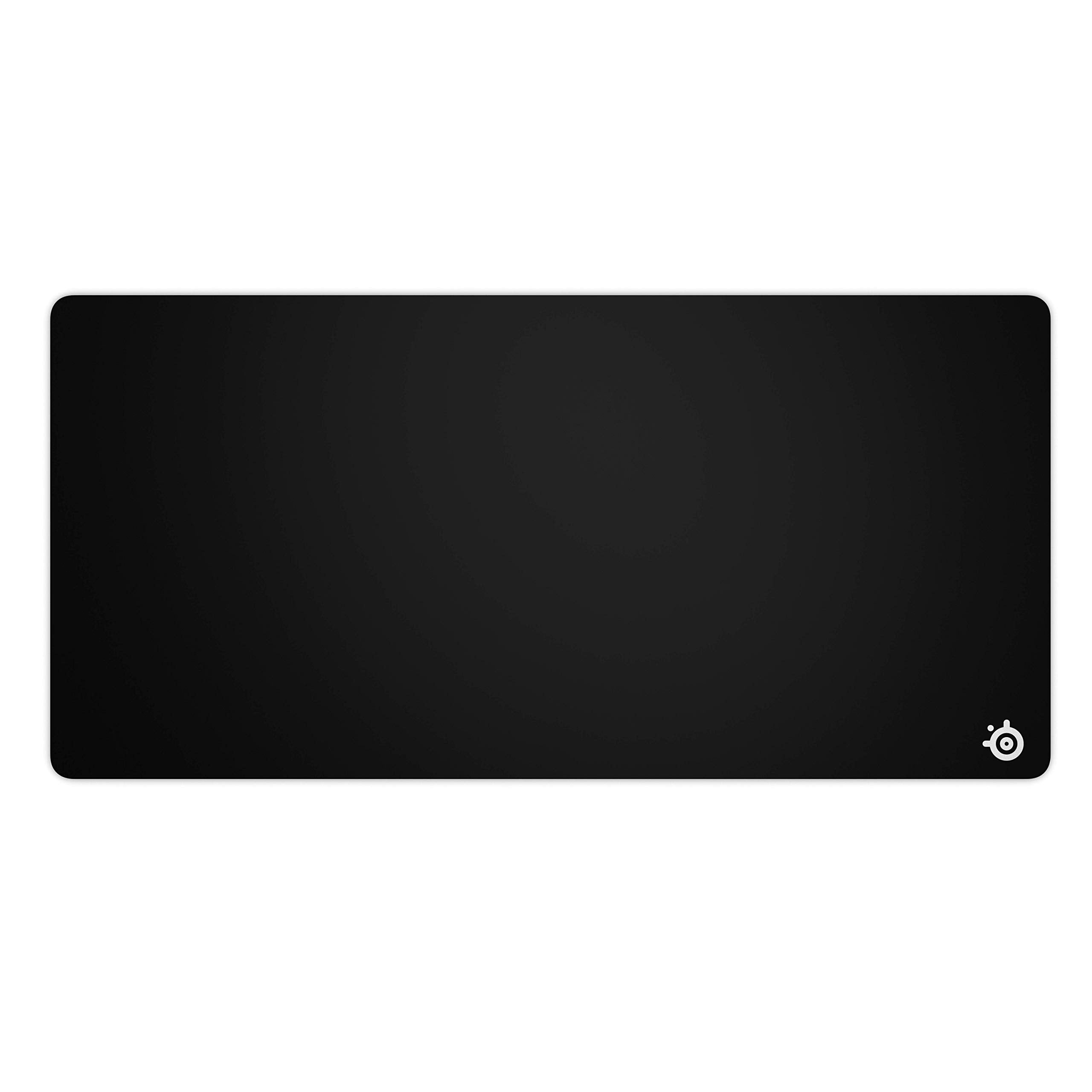SteelSeries QcK Gaming Mouse Pad - XXL Cloth - Peak Tracking and Stability - Esports Mousepad - Never-Slip - Full Desk Coverage