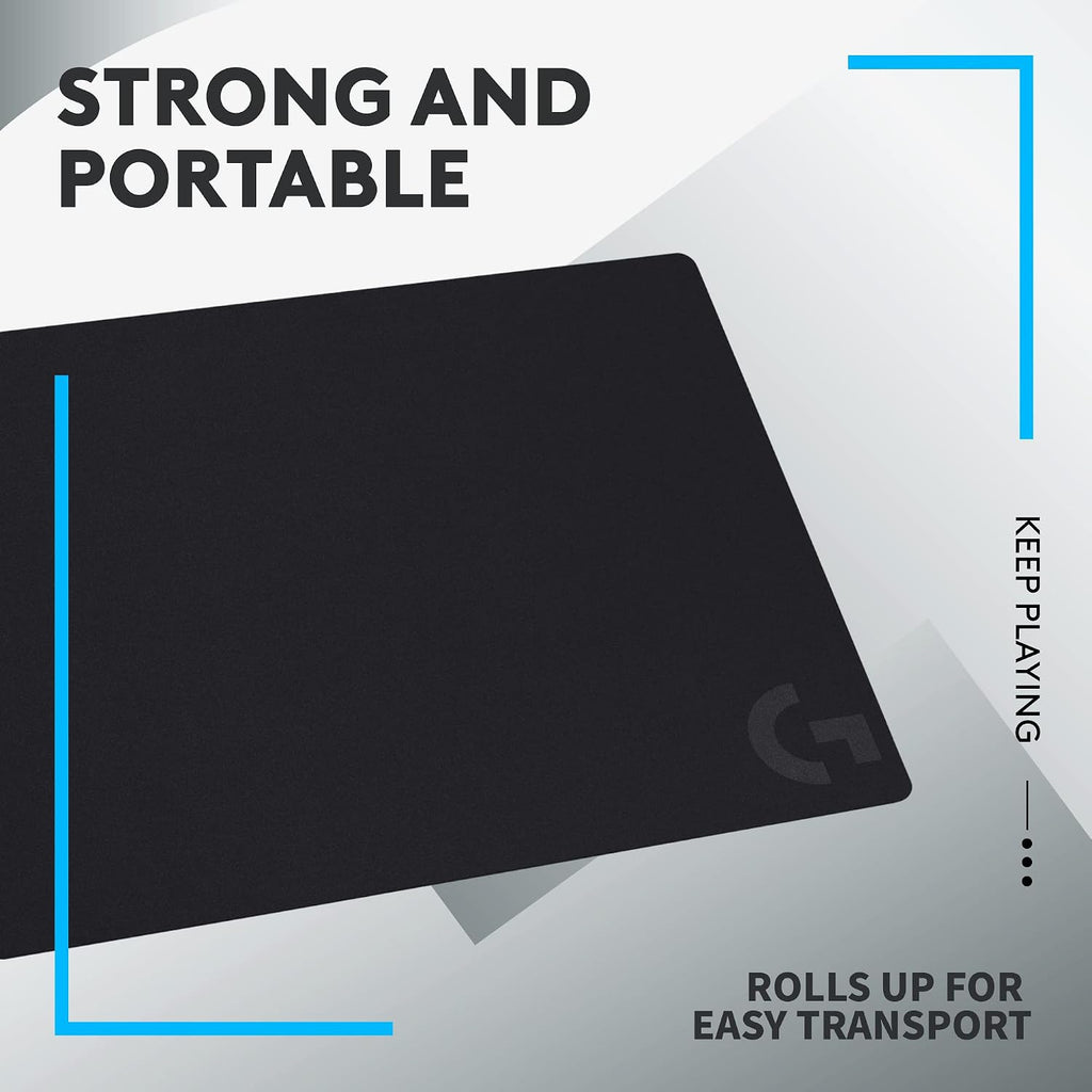 Logitech G240 Cloth Gaming Mouse Pad (340x280x1) - Black