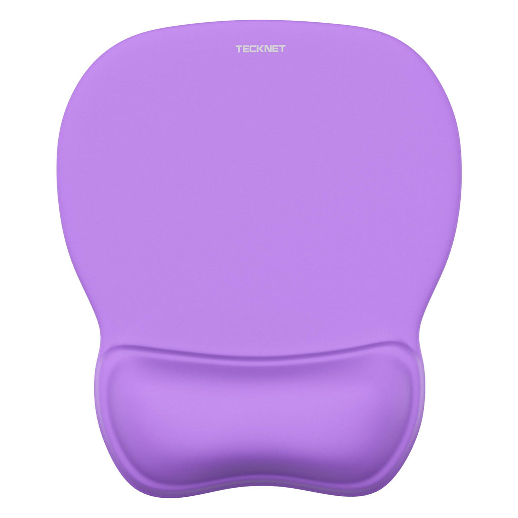 TECKNET Gel Ergonomic Mouse Pad with Wrist Rest, Non-Slip PU Base, Gradient