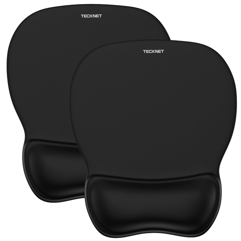 TECKNET Gel Ergonomic Mouse Pad with Wrist Rest, Non-Slip PU Base, Gradient