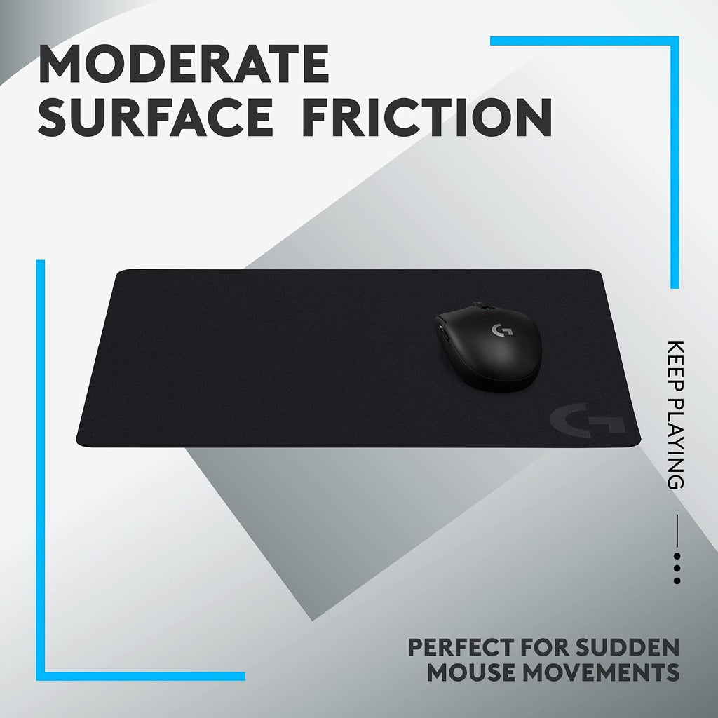 Logitech G240 Cloth Gaming Mouse Pad (340x280x1) - Black