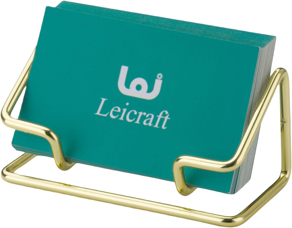 Business Card Holder for Desk, Cute Metal Card Organizers