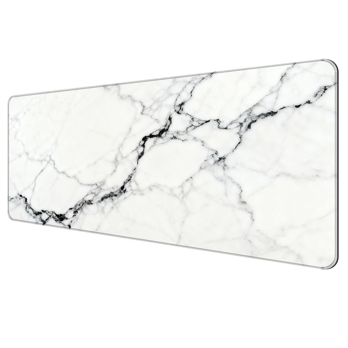 Large Thin Mouse Pad with Stitched Edges, Galaxy Space