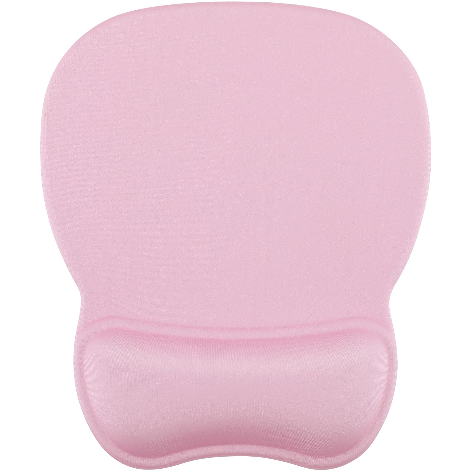 MROCO Ergonomic Mouse Pad with Gel Wrist Rest, 9.4 x 8.1 in, Black