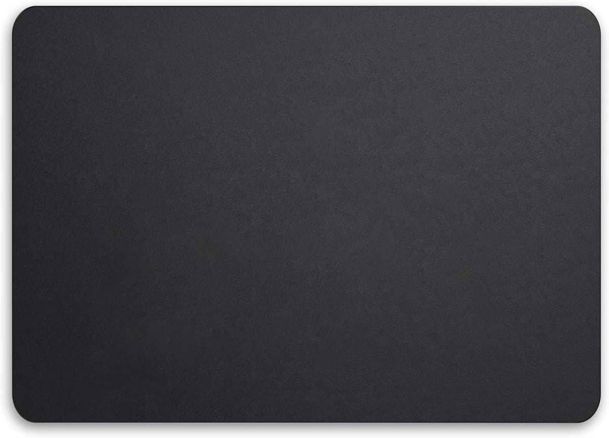 Jotsome Leather Desk Pad Mat, 17" x 12", Black