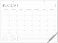 Aesthetic 2026-2027 Desk Calendar - Runs From June 2026 Until December 2027