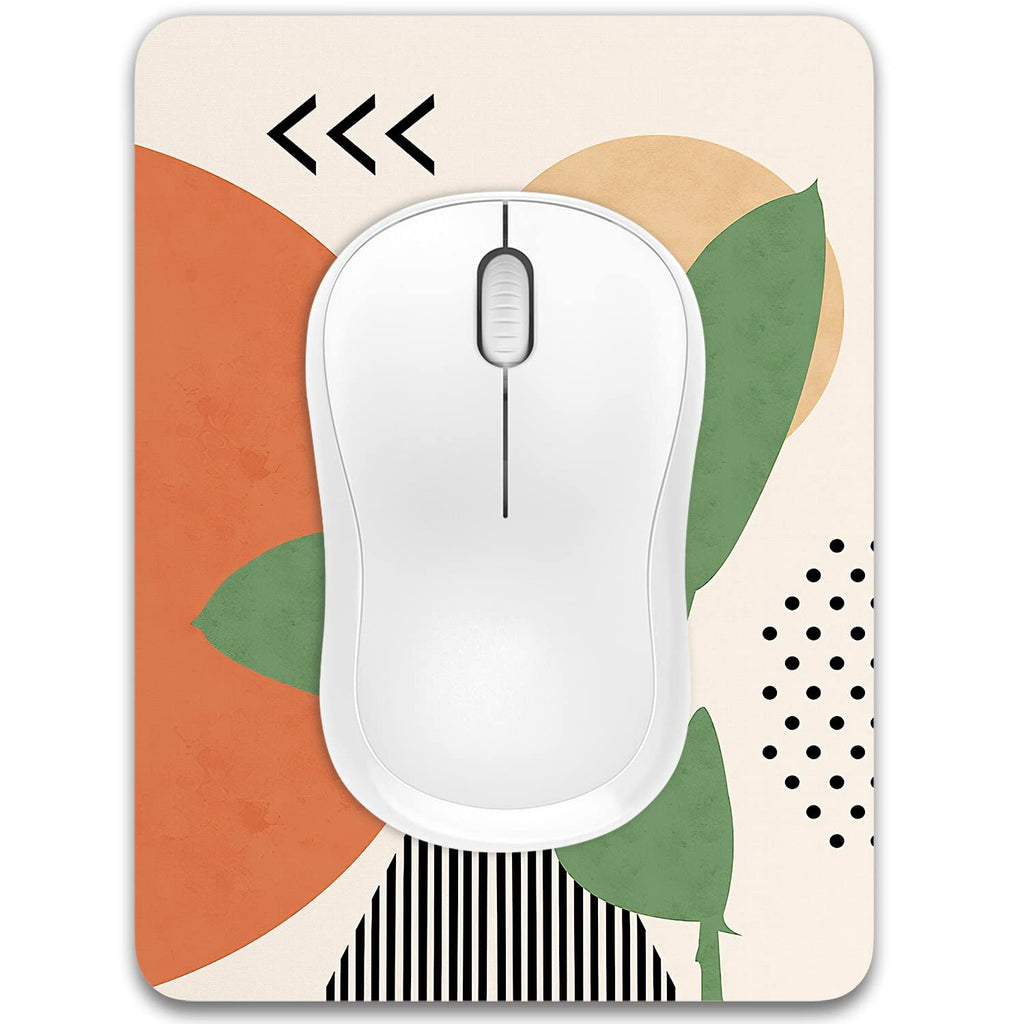 Dapesuom Small Mouse Pad, 6 x 8 Inch Thick Rubber Premium-Textured Non-Slip Portable & Washable Mini Mouse Mat for Women Men Wireless Laptops Keyboard Tray Gaming Work Computer Office Travel, Black