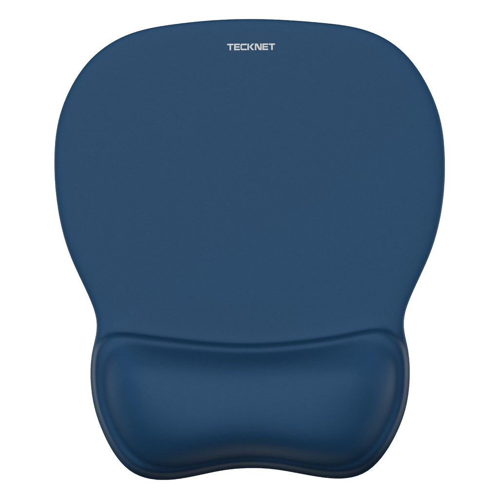 TECKNET Gel Ergonomic Mouse Pad with Wrist Rest, Non-Slip PU Base, Gradient