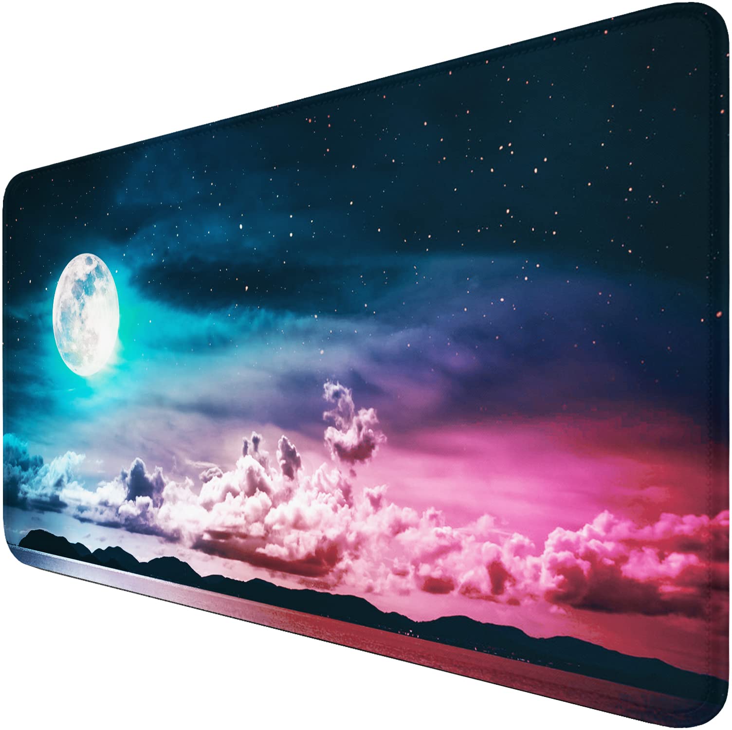 Large Extended Gaming Mouse Pad with Stitched Edges (31.5X15.7In) Mousepad