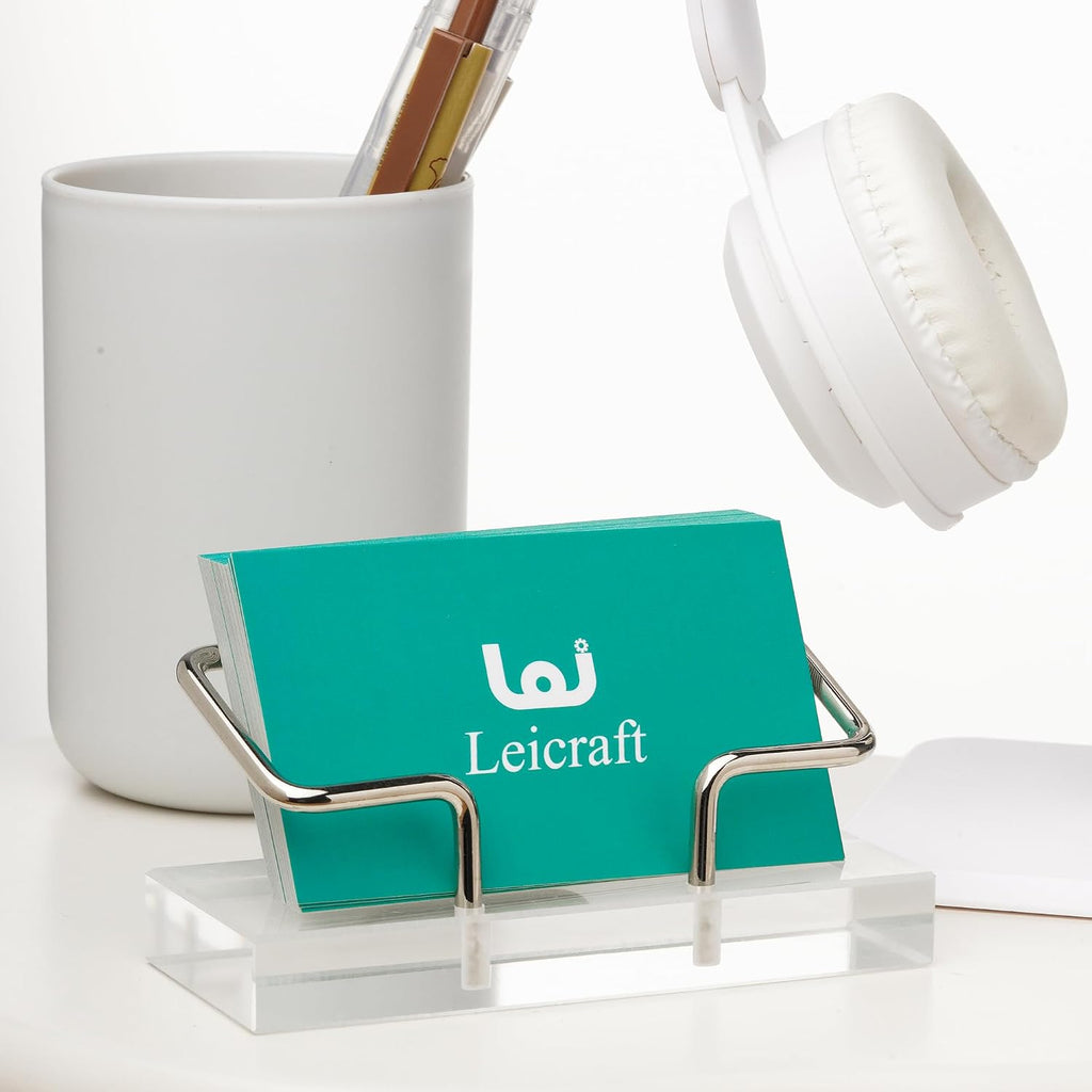 Business Card Holder for Desk, Modern Card Organizers