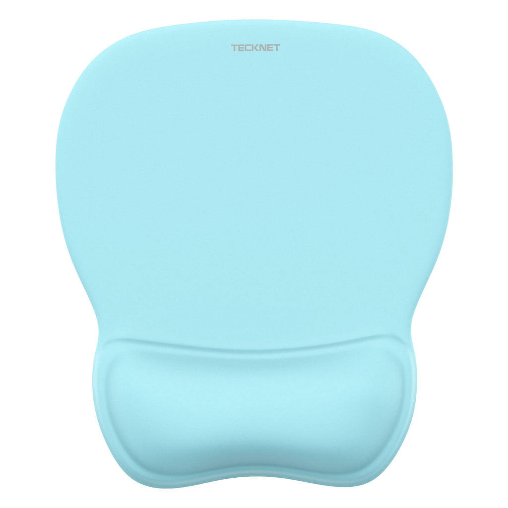 TECKNET Gel Ergonomic Mouse Pad with Wrist Rest, Non-Slip PU Base, Gradient